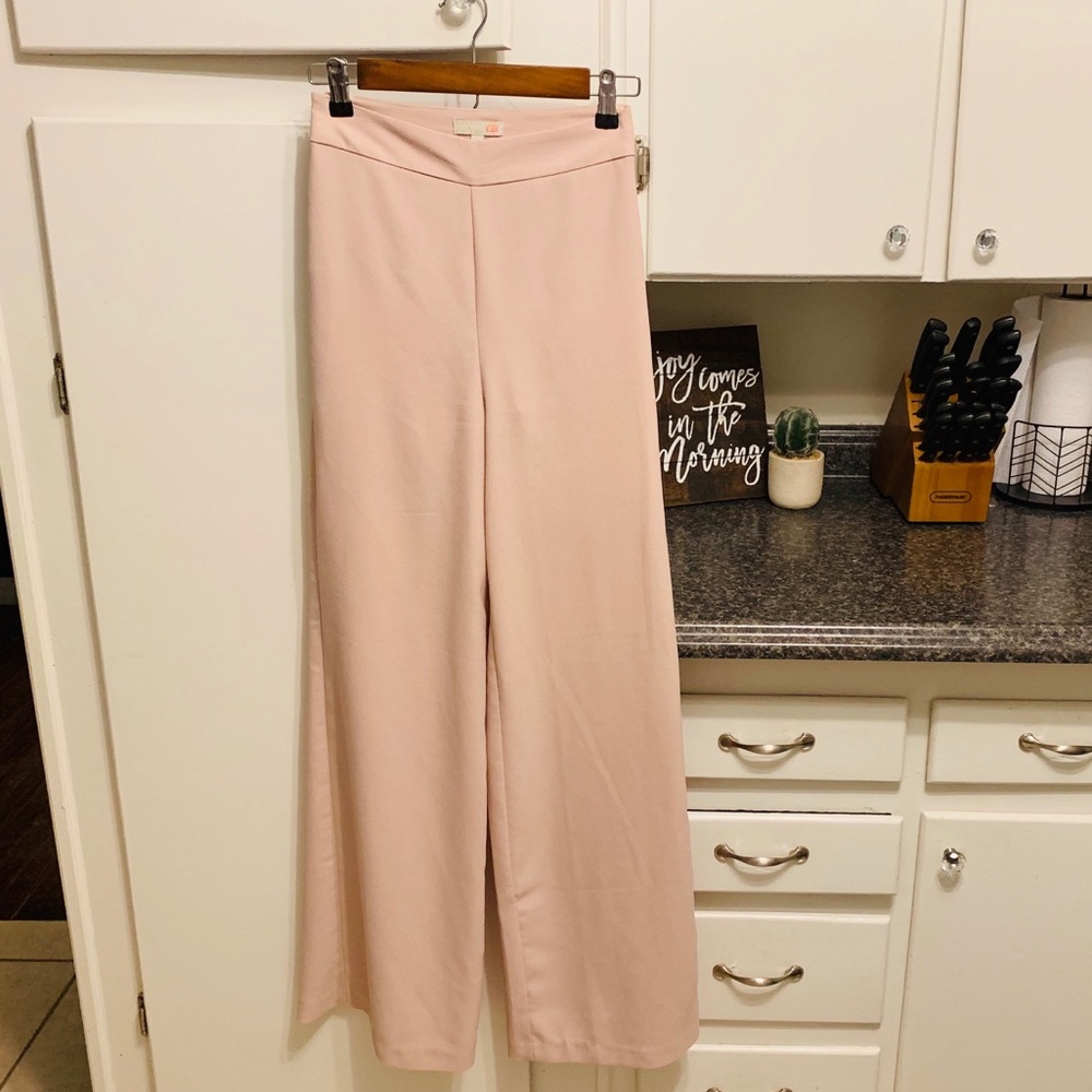Gianni Bini Blush Wide Leg Pants